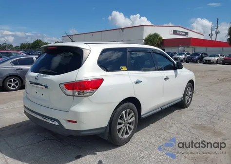 2014 Nissan Pathfinder S from USA, damaged, VIN 5N1AR2MN5EC679857